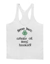 Speak Irish - Whale Oil Beef Hooked Mens String Tank Top-Men's String Tank Tops-LOBBO-White-Small-Davson Sales