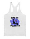 TooLoud Witch Cat Mens String Tank Top-Men's String Tank Tops-LOBBO-White-Small-Davson Sales