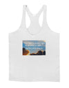 The Time Is Always Right Mens String Tank Top-Men's String Tank Tops-LOBBO-White-Small-Davson Sales