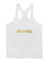 It is a Trap Mens String Tank Top-Men's String Tank Tops-LOBBO-White-Small-Davson Sales