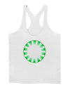 TooLoud Watercolor Spearmint Mens String Tank Top-Men's String Tank Tops-LOBBO-White-Small-Davson Sales