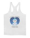 Personalized My First Christmas Snowbaby Blue Mens String Tank Top-Men's String Tank Tops-LOBBO-White-Small-Davson Sales