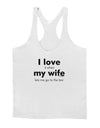 I Love My Wife - Bar Mens String Tank Top-Men's String Tank Tops-LOBBO-White-Small-Davson Sales