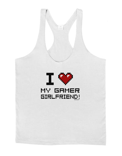 I Heart My Gamer Girlfriend Mens String Tank Top-Men's String Tank Tops-LOBBO-White-Small-Davson Sales