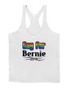 Gay for Bernie Mens String Tank Top-Men's String Tank Tops-LOBBO-White-Small-Davson Sales