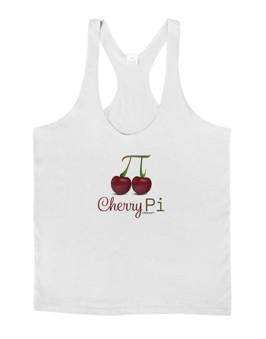Cherry Pi Mens String Tank Top-Men's String Tank Tops-LOBBO-White-Small-Davson Sales