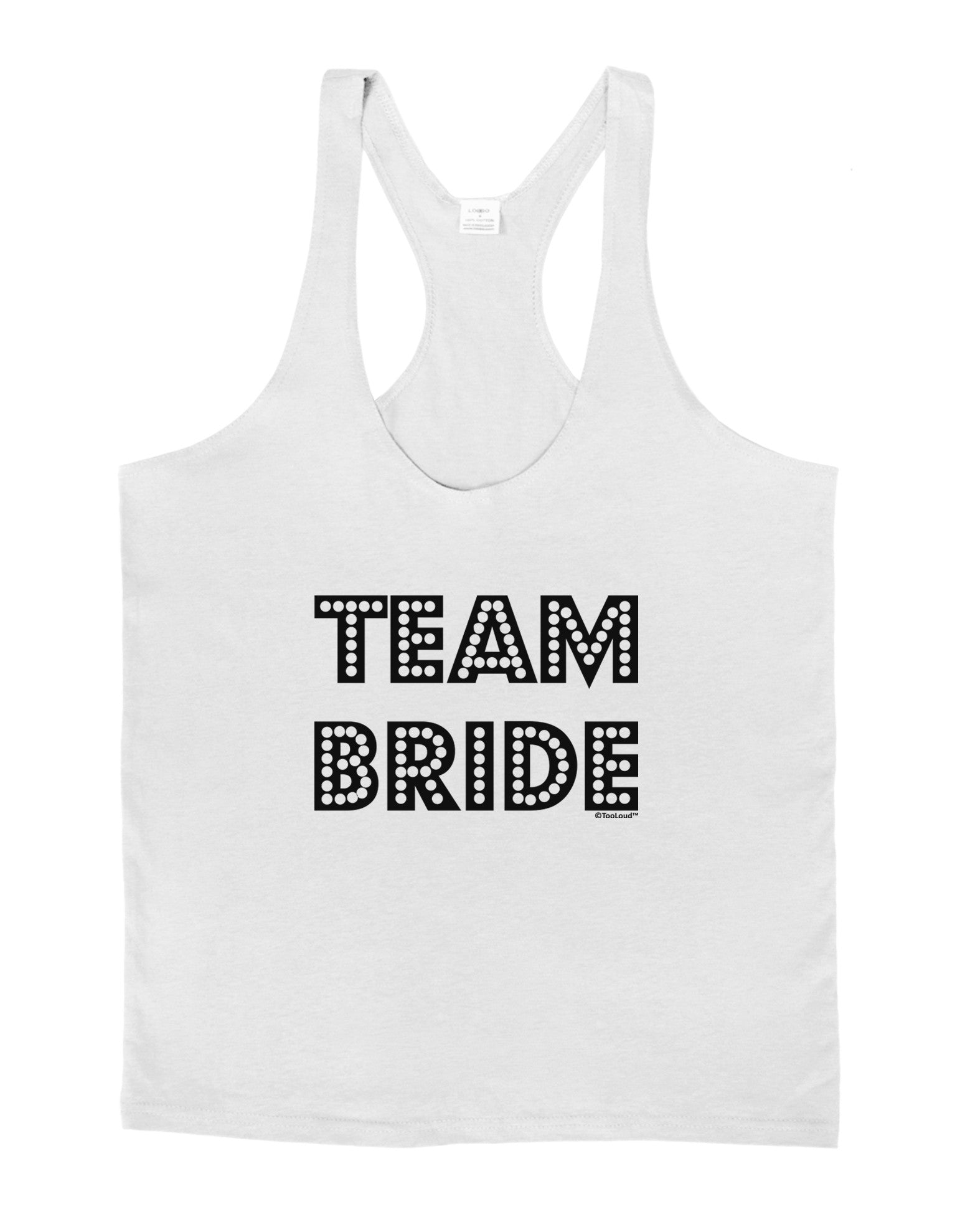 Team Bride Mens String Tank Top-Men's String Tank Tops-LOBBO-White-Small-Davson Sales