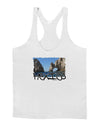 Mexico - Islands Cut-out Mens String Tank Top-Men's String Tank Tops-LOBBO-White-Small-Davson Sales