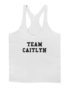 Team Caitlyn Mens String Tank Top-Men's String Tank Tops-LOBBO-White-Small-Davson Sales