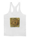 Stone Carving Sepia Mens String Tank Top-Men's String Tank Tops-LOBBO-White-Small-Davson Sales