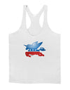 TooLoud Unicorn Political Symbol Mens String Tank Top-Men's String Tank Tops-LOBBO-White-Small-Davson Sales