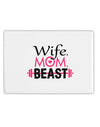 TooLoud Wife Mom Beast Fridge Magnet 2&#x22;x3&#x22; Landscape-Fridge Magnet-TooLoud-White-Davson Sales