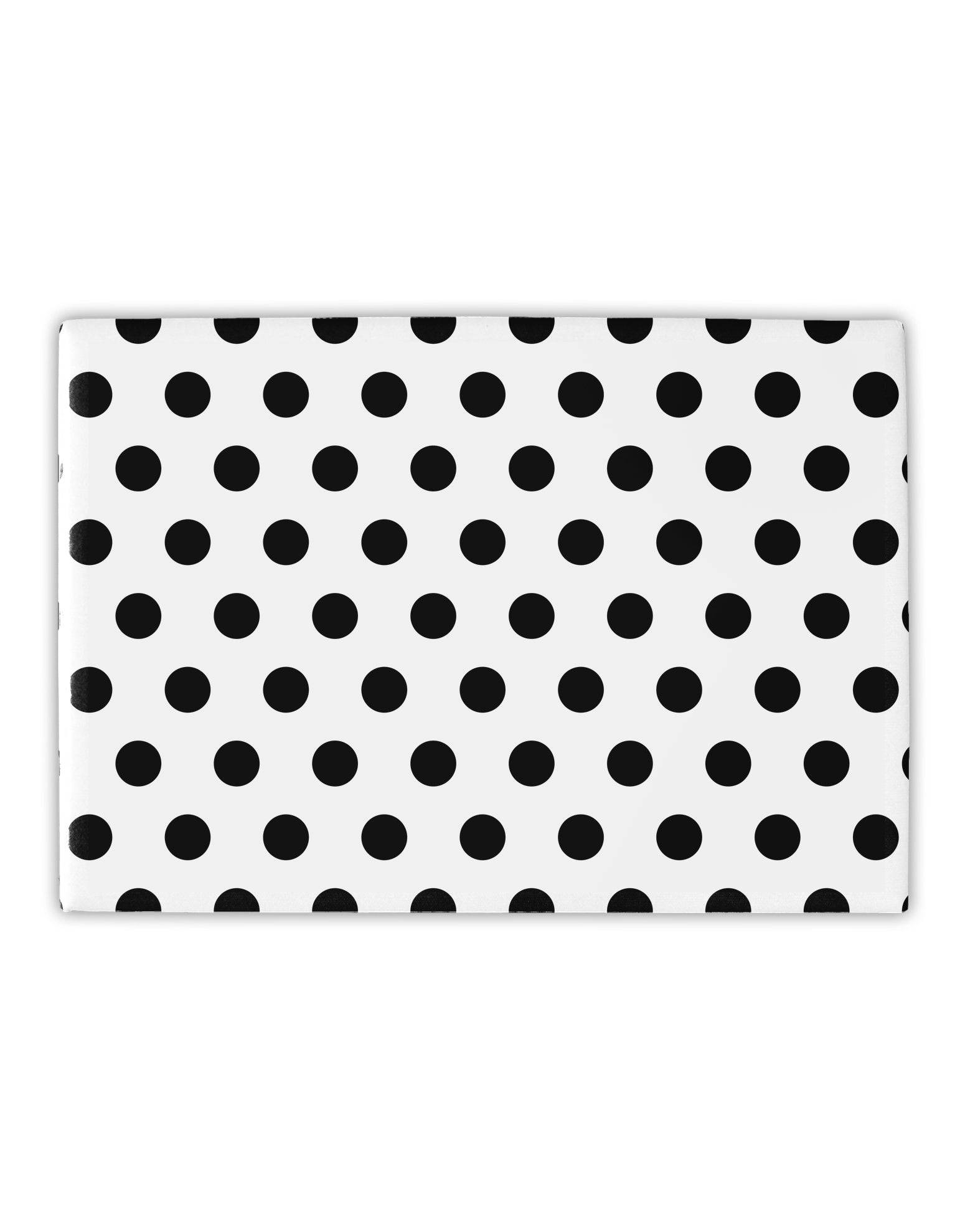 Black Polka Dots on White Collapsible Neoprene Bottle Insulator All Over Print by TooLoud-TooLoud-White-Davson Sales