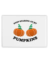 Stop Staring At My Pumpkins Collapsible Neoprene Tall Can Insulator by TooLoud-TooLoud-White-Davson Sales