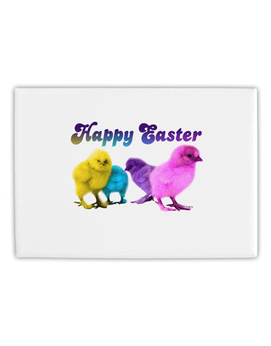 Happy Easter Peepers Fridge Magnet 2"x3" Landscape-Fridge Magnet-TooLoud-Davson Sales