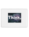 What We Think Buddha Fridge Magnet 2&#x22;x3&#x22; Landscape-Fridge Magnet-TooLoud-White-Davson Sales