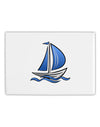 Blue Sailboat Fridge Magnet 2&#x22;x3&#x22; Landscape-Fridge Magnet-TooLoud-White-Davson Sales