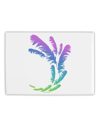 Tropical Feathers Fridge Magnet 2&#x22;x3&#x22; Landscape-Fridge Magnet-TooLoud-White-Davson Sales