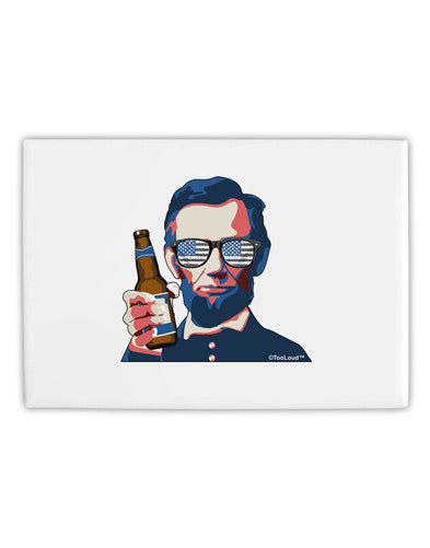 Abraham Drinkoln Fridge Magnet 2&#x22;x3&#x22; Landscape-Fridge Magnet-TooLoud-White-Davson Sales