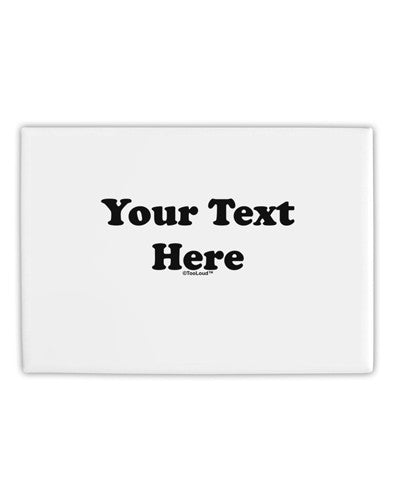 Enter Your Own Words Customized Text Fridge Magnet 2&#x22;x3&#x22; Landscape-Fridge Magnet-TooLoud-White-Davson Sales