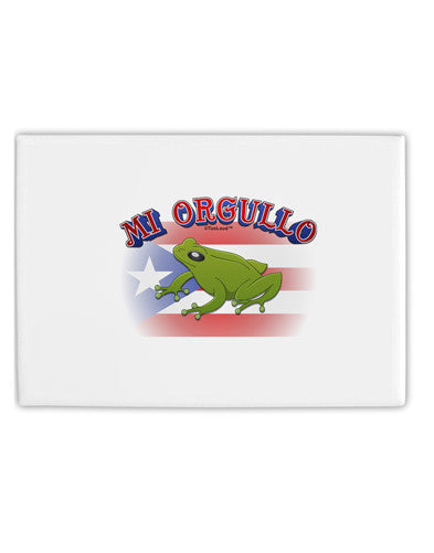 Mi Orgullo Coqui Fridge Magnet 2&#x22;x3&#x22; Landscape-Fridge Magnet-TooLoud-White-Davson Sales