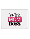 Wife Mom Boss Fridge Magnet 2&#x22;x3&#x22; Landscape-Fridge Magnet-TooLoud-White-Davson Sales