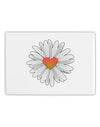 Pretty Daisy Heart Fridge Magnet 2"x3" Landscape-Fridge Magnet-TooLoud-Davson Sales