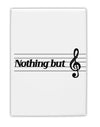 Nothing But Treble Music Pun Fridge Magnet 2&#x22;x3&#x22; Portrait by TooLoud-Fridge Magnet-TooLoud-White-Davson Sales