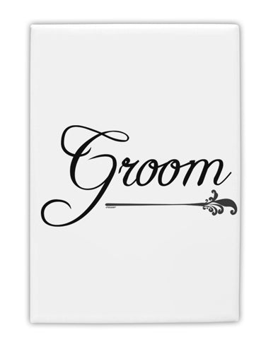 TooLoud Groom Fridge Magnet 2 Inchx3 Inch Portrait-Fridge Magnet-TooLoud-Davson Sales