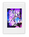 Keep Calm - Party Balloons Fridge Magnet 2&#x22;x3&#x22; Portrait-Fridge Magnet-TooLoud-White-Davson Sales