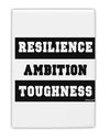 TooLoud RESILIENCE AMBITION TOUGHNESS Fridge Magnet 2 Inchx3 Inch Portrait-Fridge Magnet-TooLoud-Davson Sales