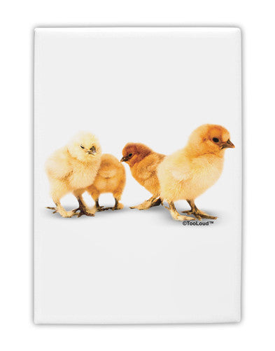 Cute Chicks Fridge Magnet 2&#x22;x3&#x22; Portrait-Fridge Magnet-TooLoud-White-Davson Sales