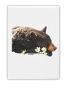 Laying Black Bear Cutout Fridge Magnet 2&#x22;x3&#x22; Portrait-Fridge Magnet-TooLoud-White-Davson Sales