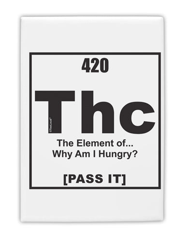 420 Element THC Funny Stoner Fridge Magnet 2&#x22;x3&#x22; Portrait by TooLoud-Fridge Magnet-TooLoud-White-Davson Sales