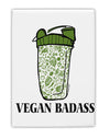 TooLoud Vegan Badass Blender Bottle Fridge Magnet 2 Inchx3 Inch Portrait-Fridge Magnet-TooLoud-Davson Sales