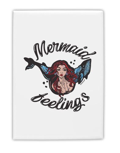 TooLoud Mermaid Feelings Fridge Magnet 2 Inchx3 Inch Portrait