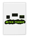 Never Forget Retro 80's Funny Fridge Magnet 2&#x22;x3&#x22; Portrait by TooLoud-Fridge Magnet-TooLoud-White-Davson Sales