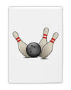 Bowling Ball with Pins Fridge Magnet 2&#x22;x3&#x22; Portrait-Fridge Magnet-TooLoud-White-Davson Sales