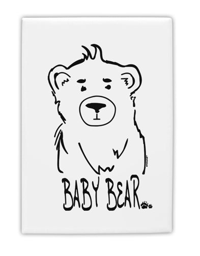 TooLoud Baby Bear Fridge Magnet 2 Inchx3 Inch Portrait-Fridge Magnet-TooLoud-Davson Sales