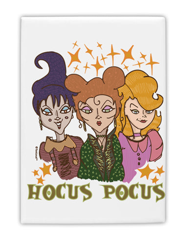 TooLoud Hocus Pocus Witches Fridge Magnet 2 Inchx3 Inch Portrait