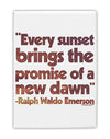 Emerson Sunset Quote Fridge Magnet 2"x3" Portrait-Fridge Magnet-TooLoud-Davson Sales