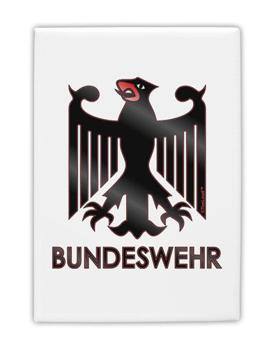 Bundeswehr Logo with Text Fridge Magnet 2&#x22;x3&#x22; Portrait-Fridge Magnet-TooLoud-White-Davson Sales