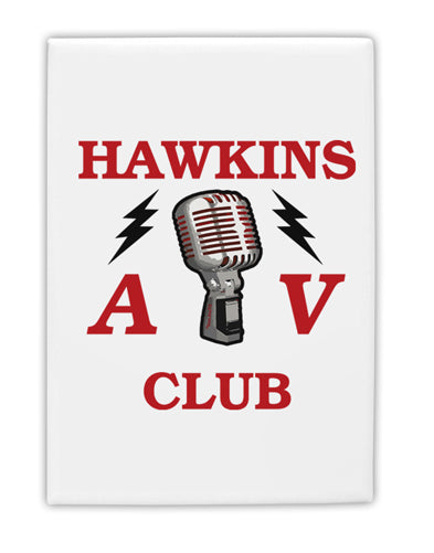 Hawkins AV Club Fridge Magnet 2&#x22;x3&#x22; Portrait by TooLoud-Fridge Magnet-TooLoud-White-Davson Sales