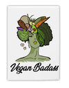 TooLoud Vegan Badass Fridge Magnet 2 Inchx3 Inch Portrait-Fridge Magnet-TooLoud-Davson Sales