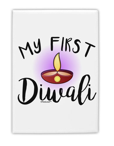 My First Diwali Fridge Magnet 2&#x22;x3&#x22; Portrait by TooLoud-Fridge Magnet-TooLoud-White-Davson Sales