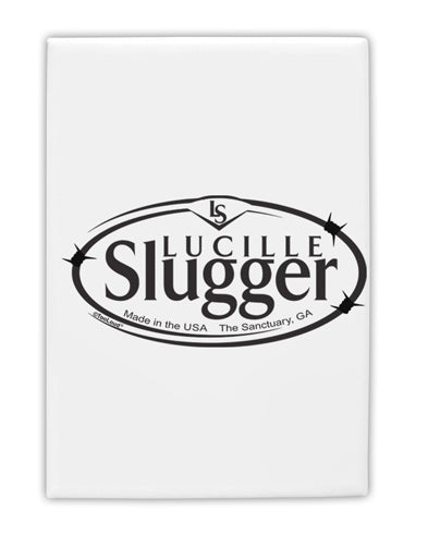 Lucille Slugger Logo Fridge Magnet 2&#x22;x3&#x22; Portrait by TooLoud-Fridge Magnet-TooLoud-White-Davson Sales