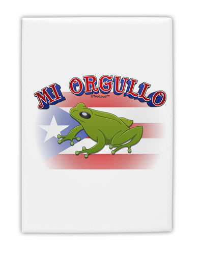 Mi Orgullo Coqui Fridge Magnet 2&#x22;x3&#x22; Portrait-Fridge Magnet-TooLoud-White-Davson Sales