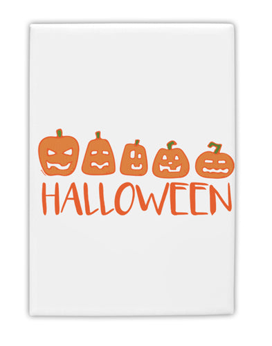 TooLoud Halloween Pumpkins Fridge Magnet 2 Inchx3 Inch Portrait-Fridge Magnet-TooLoud-Davson Sales