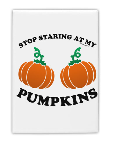 Stop Staring At My Pumpkins Collapsible Neoprene Tall Can Insulator by TooLoud-TooLoud-White-Davson Sales