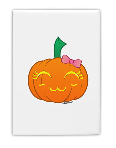 Kyu-T Face Pumpkin Collapsible Neoprene Tall Can Insulator by TooLoud